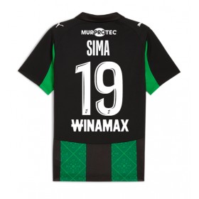 Pánské fotbalový oblečení RC Lens Abdallah Sima #19 Venkovní košile 2025-26 Krátkým Rukávem